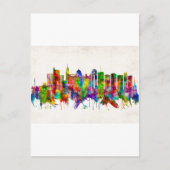 Columbus Ohio skyline Uitnodiging Briefkaart (Voorkant)