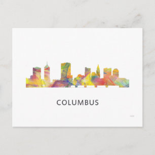 COLUMBUS, OHIO SKYLINE WB1 - BRIEFKAART