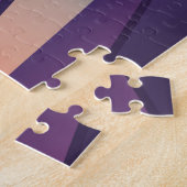 Columbus Ohio skyscraper reisposter print. Legpuzzel (Zijkant)