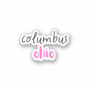 Columbus Ohio Sticker