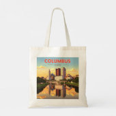 Columbus Ohio Tote Bag (Achterkant)