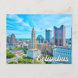 Columbus, Ohio, Verenigde Staten Briefkaart