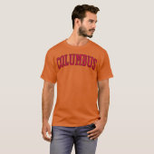 Columbus Ohio VS T-shirt (Voorkant volledig)
