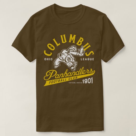 Columbus Panhandlers T-shirt (Design voorkant)