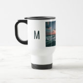 Columbus Quote Sunset custom monogram mokken (Links)