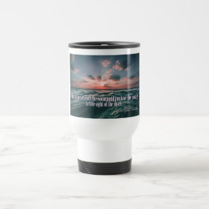 Columbus Quote Sunset custom monogram mokken