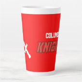 Columbus Ridders Red Latte Mok (Voorkant)