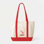 Columbus Ridders Rood Tote Bag (Voorkant)