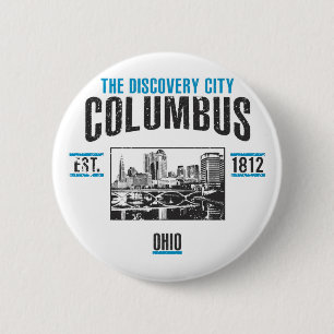 Columbus Ronde Button 5,7 Cm