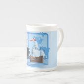Columbus Sailing the Ocean Blue - Porselein Kop (Voorkant rechts)