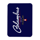 Columbus-script Magneet (Verticaal)