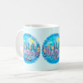 Columbus Silhouet Koffiemok (Voorkant links)