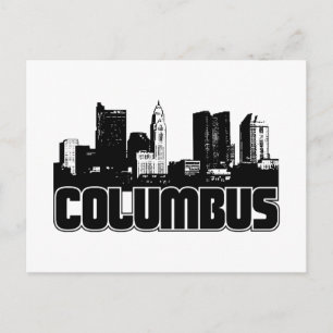 Columbus Skyline Briefkaart