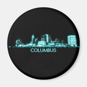 Columbus Skyline Magneet