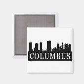 Columbus Skyline Magneet (Voorkant / Achterkant)