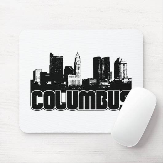 Columbus Skyline Muismat (Met muis)