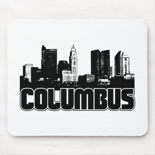 Columbus Skyline Muismat (Voorkant)