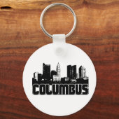 Columbus Skyline Sleutelhanger (Voorkant)