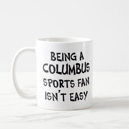 columbus sports fan, being koffiemok (Links)
