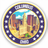 Columbus Sticker (Voorkant)