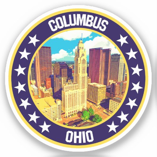 Columbus Sticker (Voorkant)