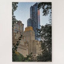 Columbus uit Central Park New York Jigzaag Puzzle
