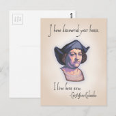 Columbus Uw Huis Briefkaart (Voorkant / Achterkant)