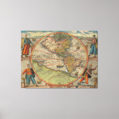 Columbus Vespucci Magellan Pizzaro Tissue Paper PO Canvas Afdruk (Voorkant)