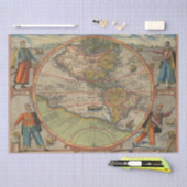 Columbus Vespucci Magellan Pizzaro Tissue Paper Tissuepapier (Craft)