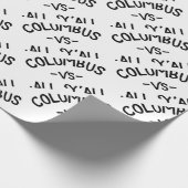 Columbus VS All Yall, provincie Ohio Cadeaupapier (Hoek)