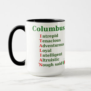 Columbus was ITALIAN Mok