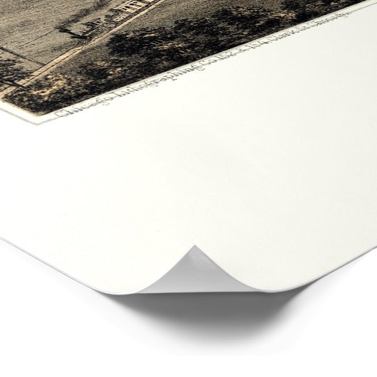 Columbus, WI Panorama - 1868 Poster (Hoek)