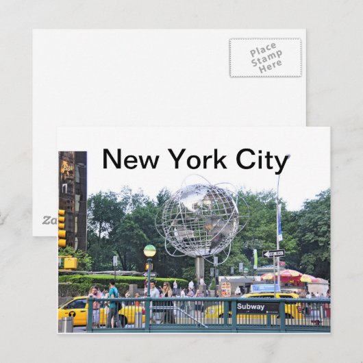 Columbuscirkel Briefkaart (Voorkant / Achterkant)