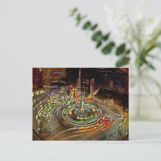 Columbuscirkel, NYC Briefkaart (Staand voorkant)