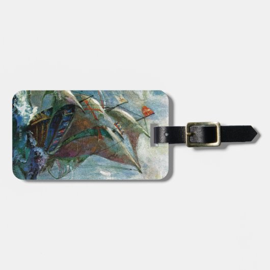 Columbusdag Bagagelabel (Voorkant horizontaal)