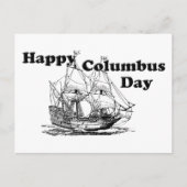 Columbusdag Briefkaart (Voorkant)