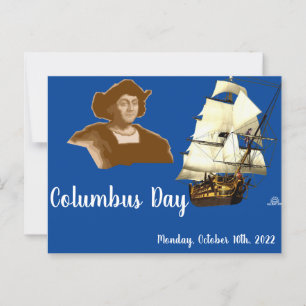 Columbusdag Briefkaart