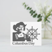 Columbusdag Briefkaart (Staand voorkant)