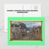 Columbusdag Briefkaart (Voorkant / Achterkant)