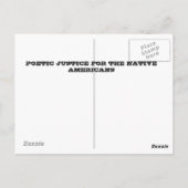 Columbusdag Briefkaart (Achterkant)