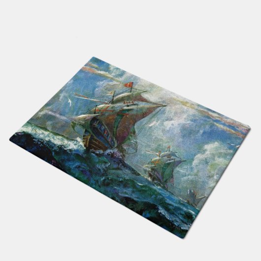 Columbusdag Deurmat (Schuin)