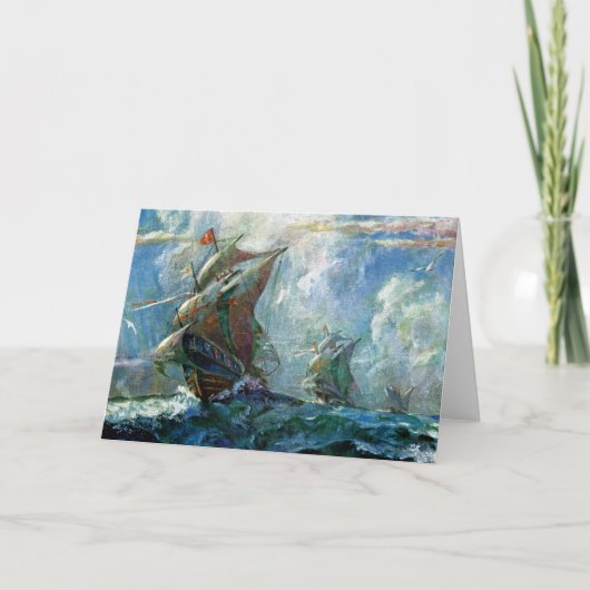 Columbusdag Kaart (Voorkant)