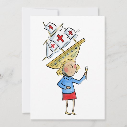 Columbusdag Kaart (Voorkant)