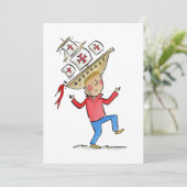 Columbusdag Kaart (Staand voorkant)