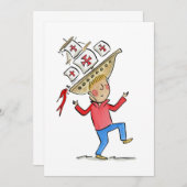 Columbusdag Kaart (Voorkant / Achterkant)