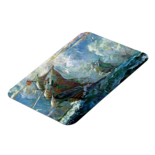 Columbusdag Magneet (Linkerzijde)