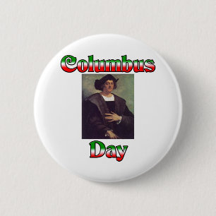 Columbusdag Ronde Button 5,7 Cm