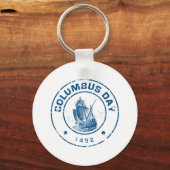 Columbusdag Sleutelhanger (Voorkant)
