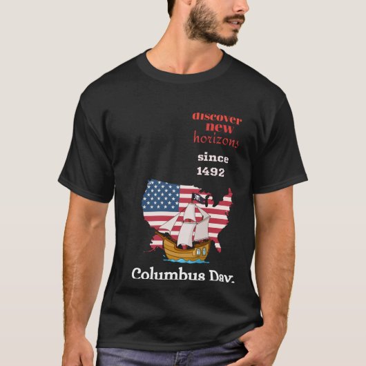 Columbusdag T-shirt (Voorkant)