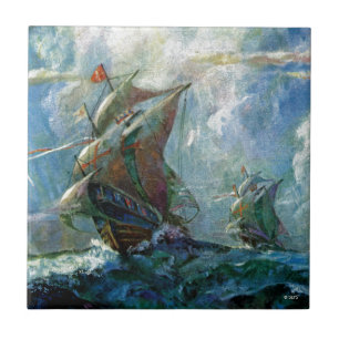 Columbusdag Tegeltje